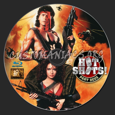 Hot Shots! Part Deux blu-ray label