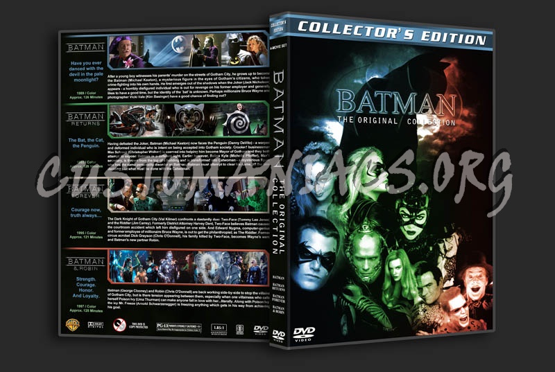 Batman: The Original Collection dvd cover