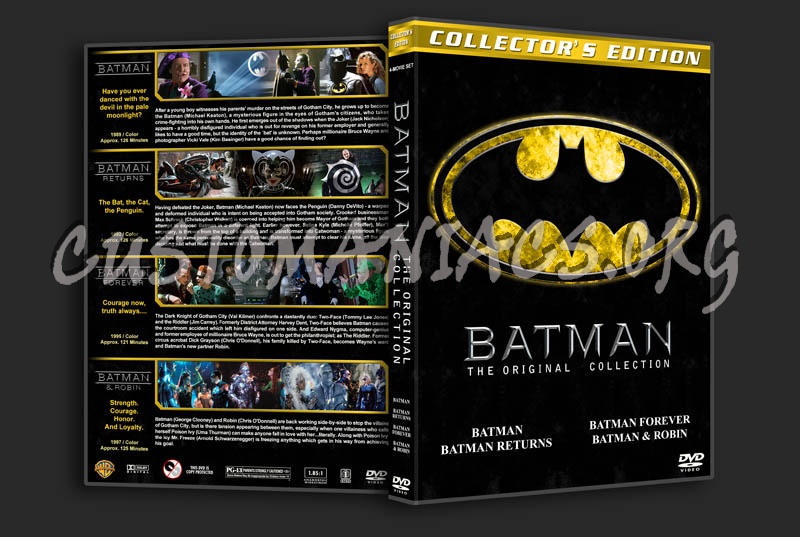 Batman: The Original Collection dvd cover