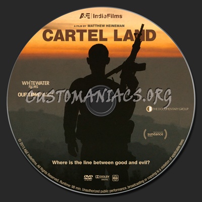 Cartel Land dvd label