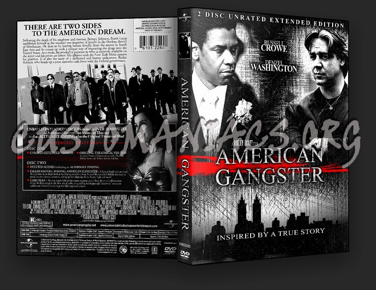 American Gangster dvd cover
