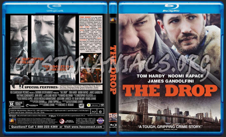 The Drop (2014) dvd cover