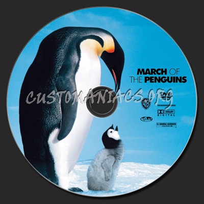 March of the Penguins dvd label