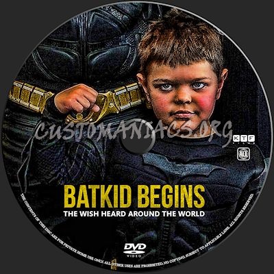 Batkid Begins dvd label