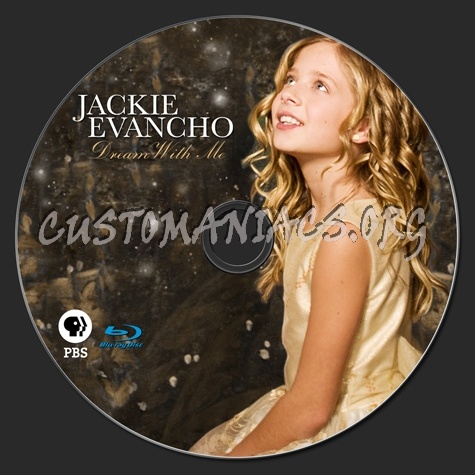 Jackie Evancho Dream With Me blu-ray label