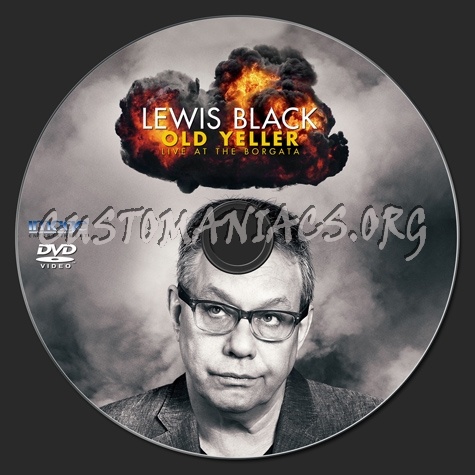 Lewis Black Live At the Borgata dvd label