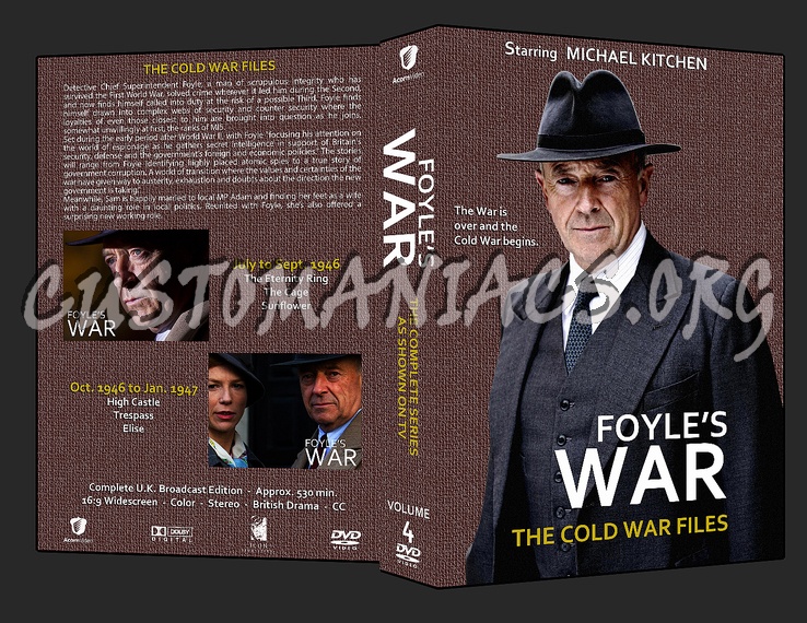 Foyle's War - The Cold War Files dvd cover