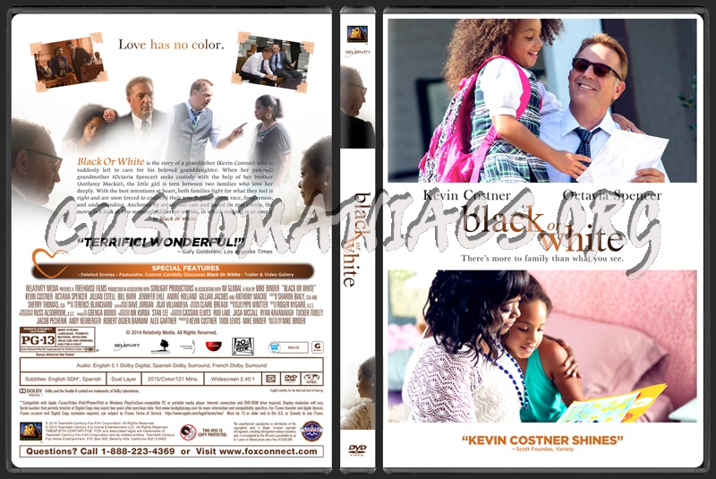 Black Or White dvd cover