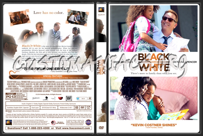 Black Or White dvd cover