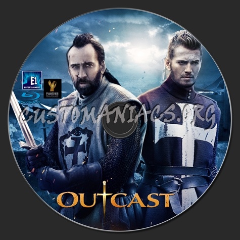 Outcast blu-ray label