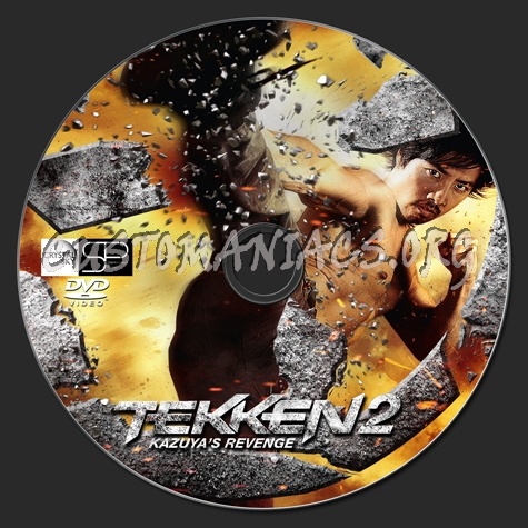 Tekken 2 Kazuya's Revenge dvd label