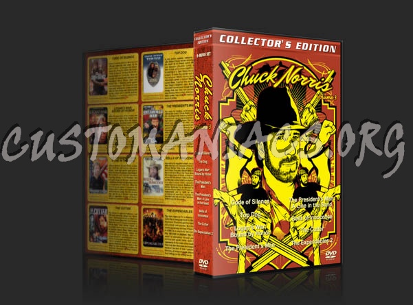 Chuck Norris Collection - Volume 3 dvd cover