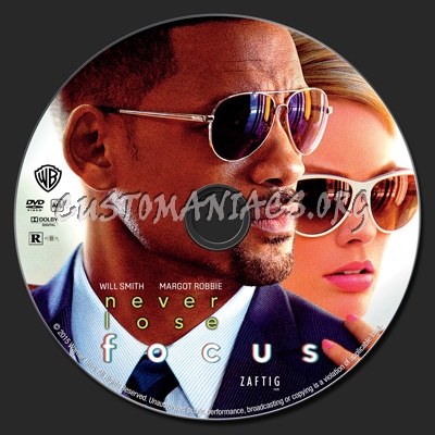 Focus dvd label