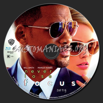 Focus blu-ray label