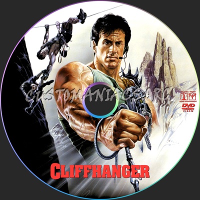 Cliffhanger dvd label