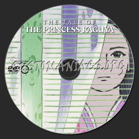 The Tale of Princess Kaguya dvd label