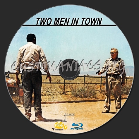 Two Men in Town blu-ray label