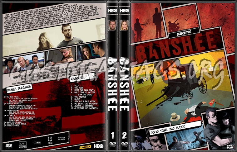 Banshee dvd cover