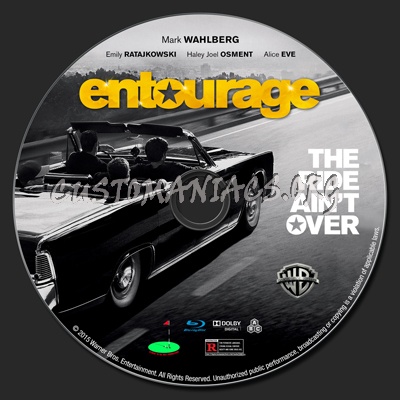 Entourage blu-ray label