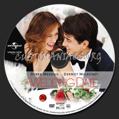 The Wedding Date dvd label