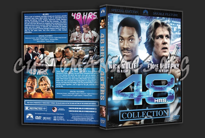 48 Hrs / Another 48 HRS Double Feature dvd cover