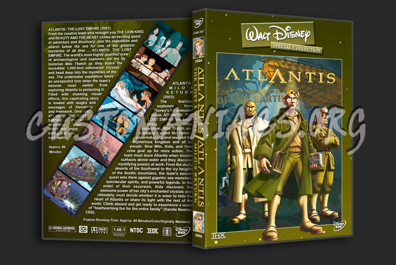 Atlantis Double Feature dvd cover