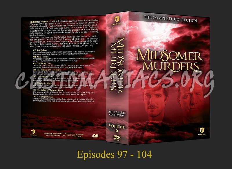 Midsomer Murders - Complete Collection V9 dvd cover
