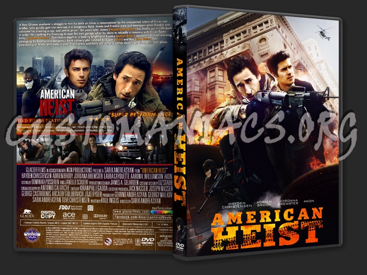 American Heist dvd cover