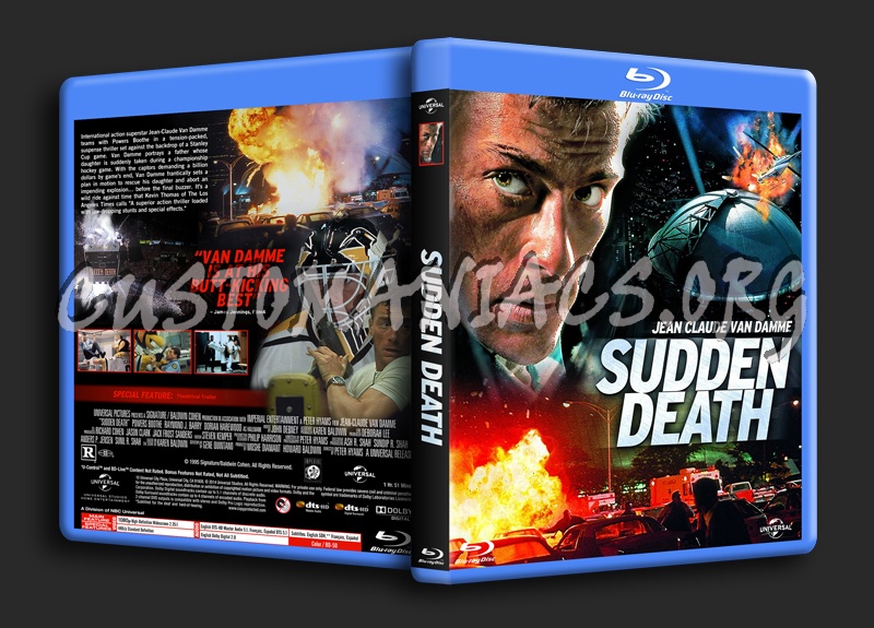 Sudden Death (1995) dvd cover