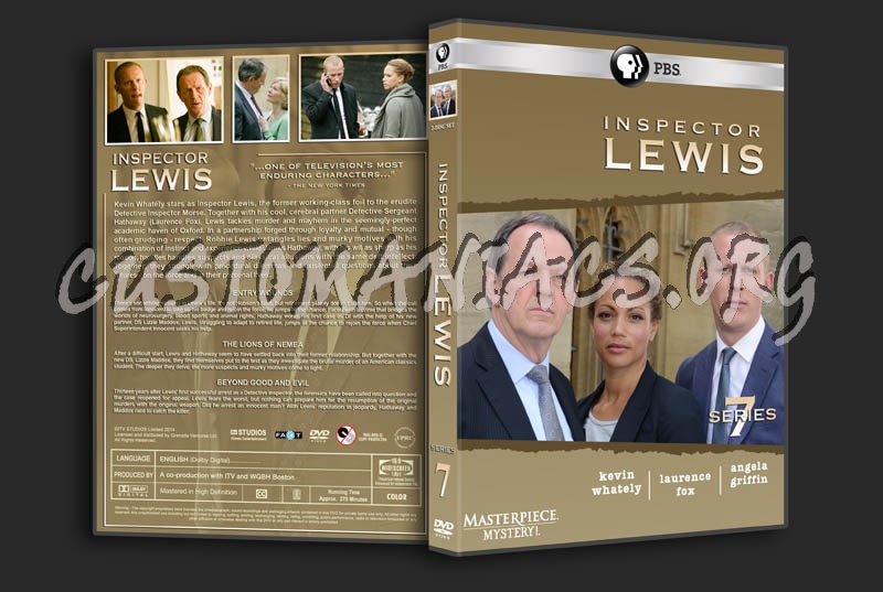 Inspector Lewis - Series 7 dvd cover