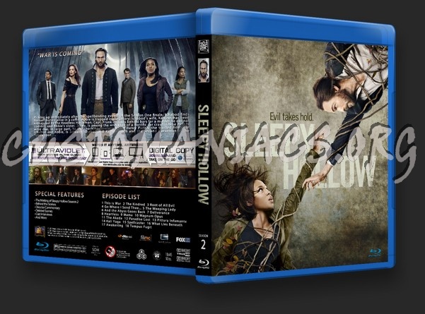 Sleepy Hollow Season 2 blu-ray cover