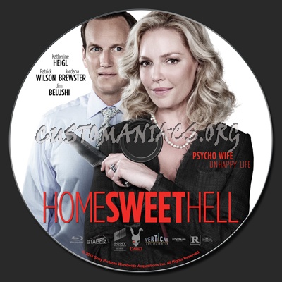 Home Sweet Hell blu-ray label