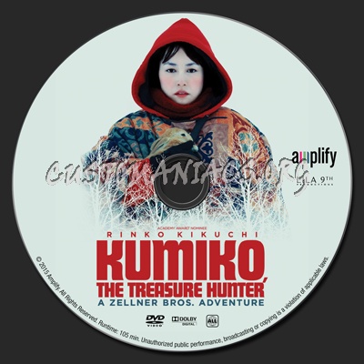 Kumiko, the Treasure Hunter dvd label