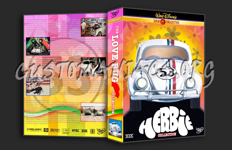 The Love Bug (Herbie) Collection dvd cover