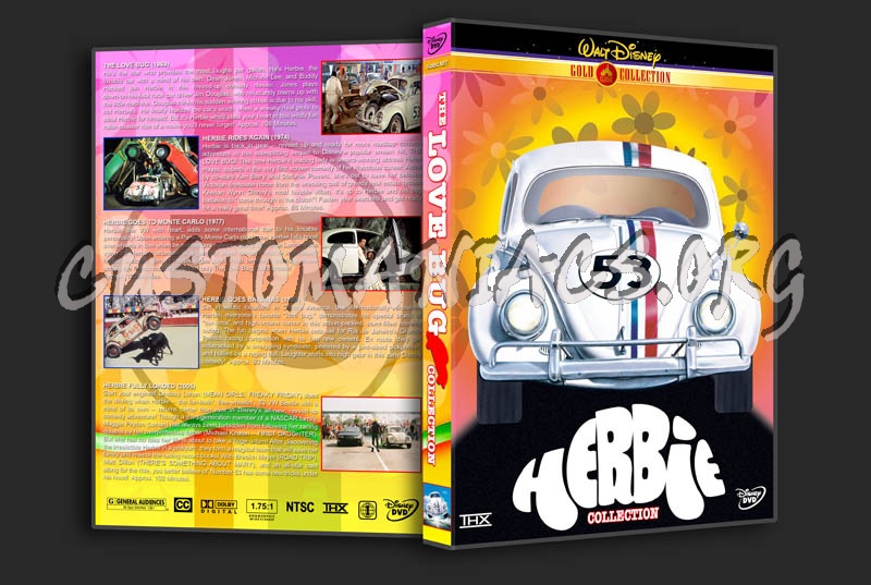 The Love Bug (Herbie) Collection dvd cover