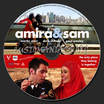 Amira & Sam blu-ray label