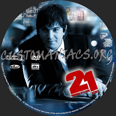 21 dvd label