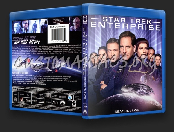 Star Trek Enterprise Season 2 blu-ray cover