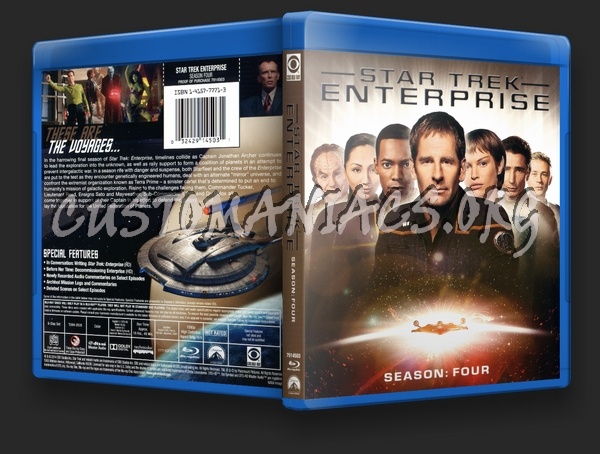 Star Trek Enterprise Season 4 blu-ray cover