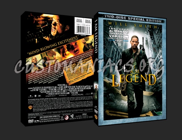 I Am Legend dvd cover