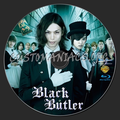 Black Butler blu-ray label