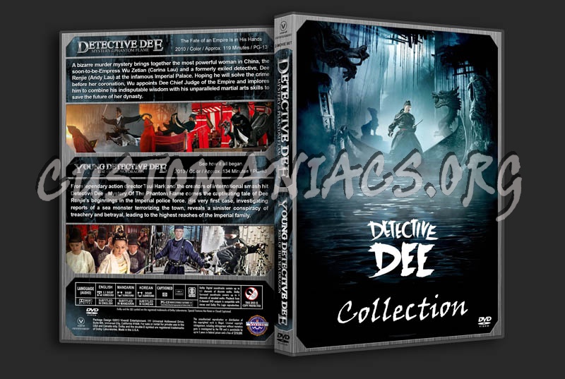 Detective Dee Double Feature dvd cover