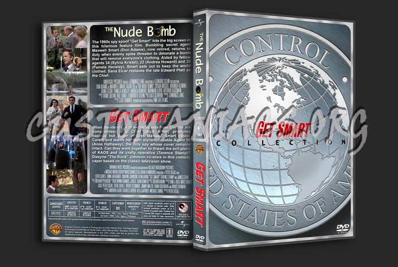 The Nude Bomb / Get Smart Double Feature dvd cover