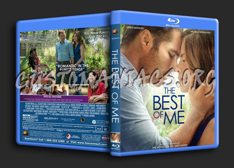 The Best Of Me dvd cover