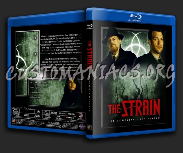 The Strain - Season 1 blu-ray cover