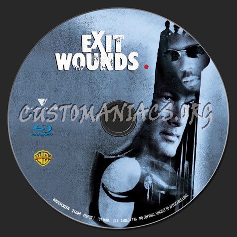 Exit Wounds blu-ray label