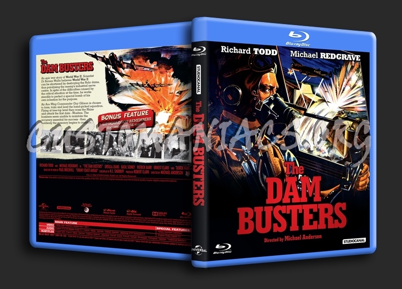 The Dam Busters blu-ray cover