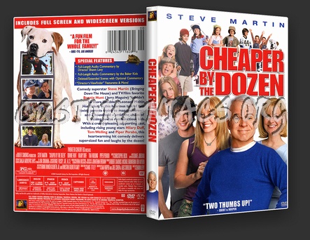 Cheaper by the Dozen dvd cover