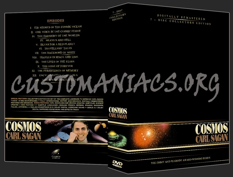 Cosmos - Carl Sagan dvd cover