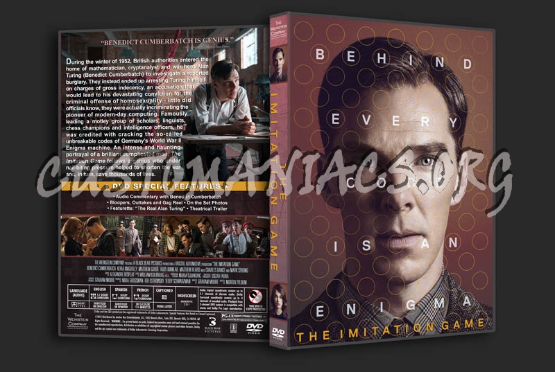 The Imitation Game dvd cover